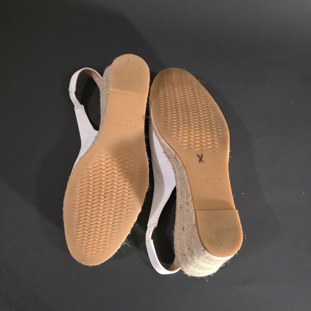Cole Haan Espadrilles Wedge Sandals Sz 7.5 B - Picture 7 of 12